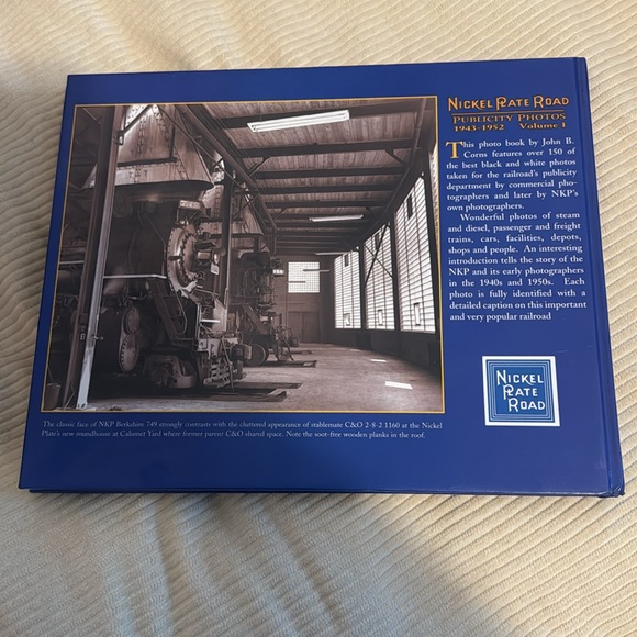 Nickel Plate Road publicity photos 1943 to 1952 volume 1 book in good condition. - Picture 2 of 6